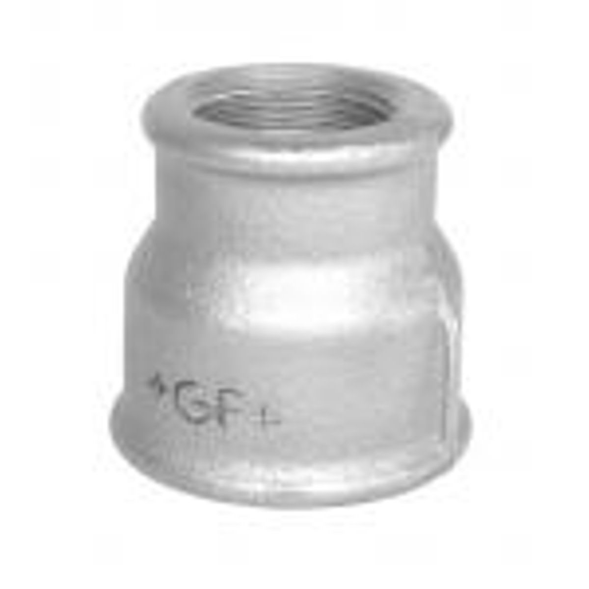 1" X 3/8" Galvaniseret Formmuffe Muffe/muffe