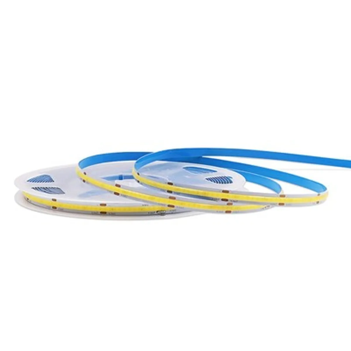 11W/m COB-LED strip - 5m, IP20, 480 LED pr. meter, 24V, COB LED - Kulør : Varm