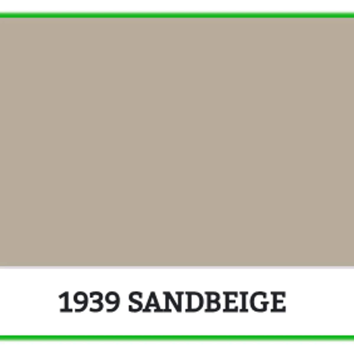 1939 - SANDBEIGE - 0.68 L - Maling