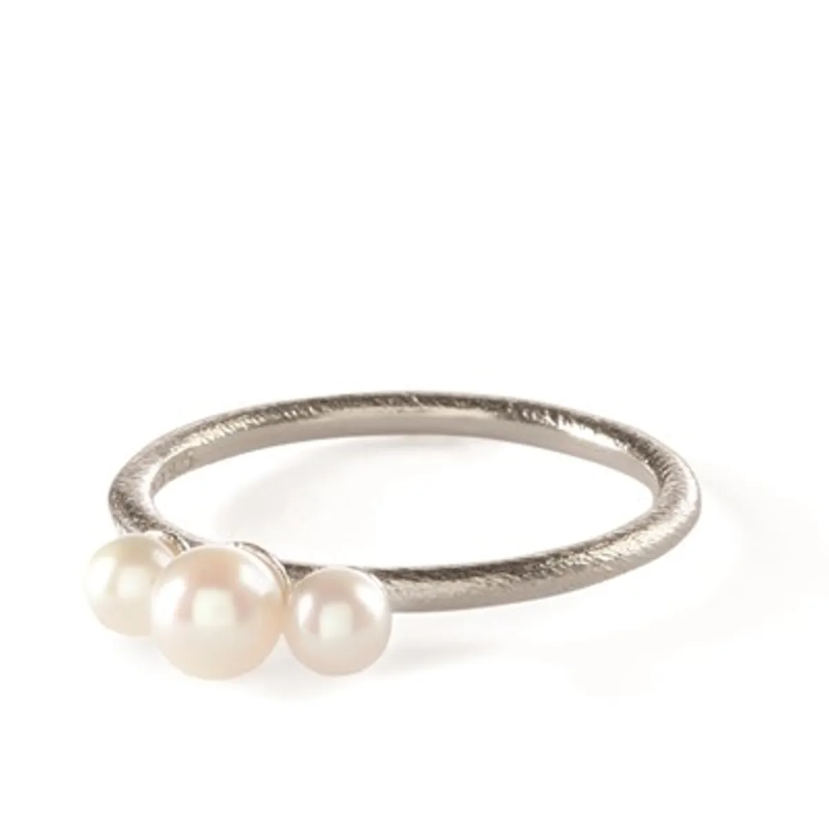 3 Pearls Sterling Sølv Ring fra Pernille Corydon