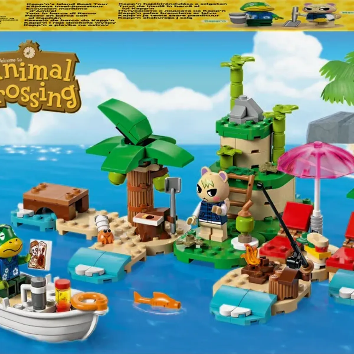 77048 LEGO Animal Crossing Kapp'n på ø-bådtur