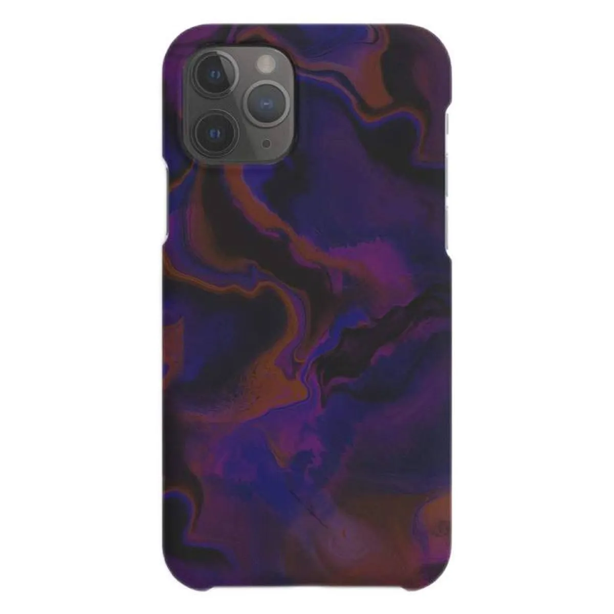 A Good Company iPhone 11 Pro Miljøvenligt Cover, Purple Red Marble