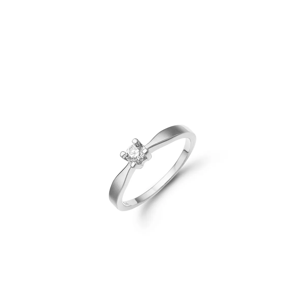 Aagaard - Eternity ring 0,15ct. 14 kt. hvidguld