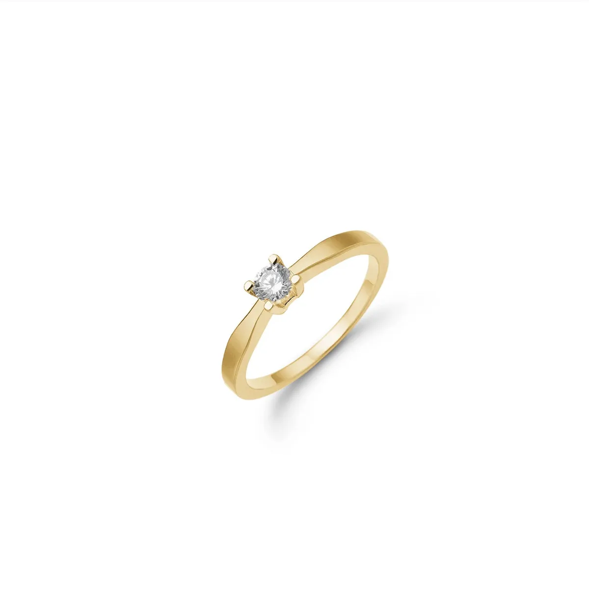 Aagaard - Eternity ring 0,20ct. 14 kt. guld