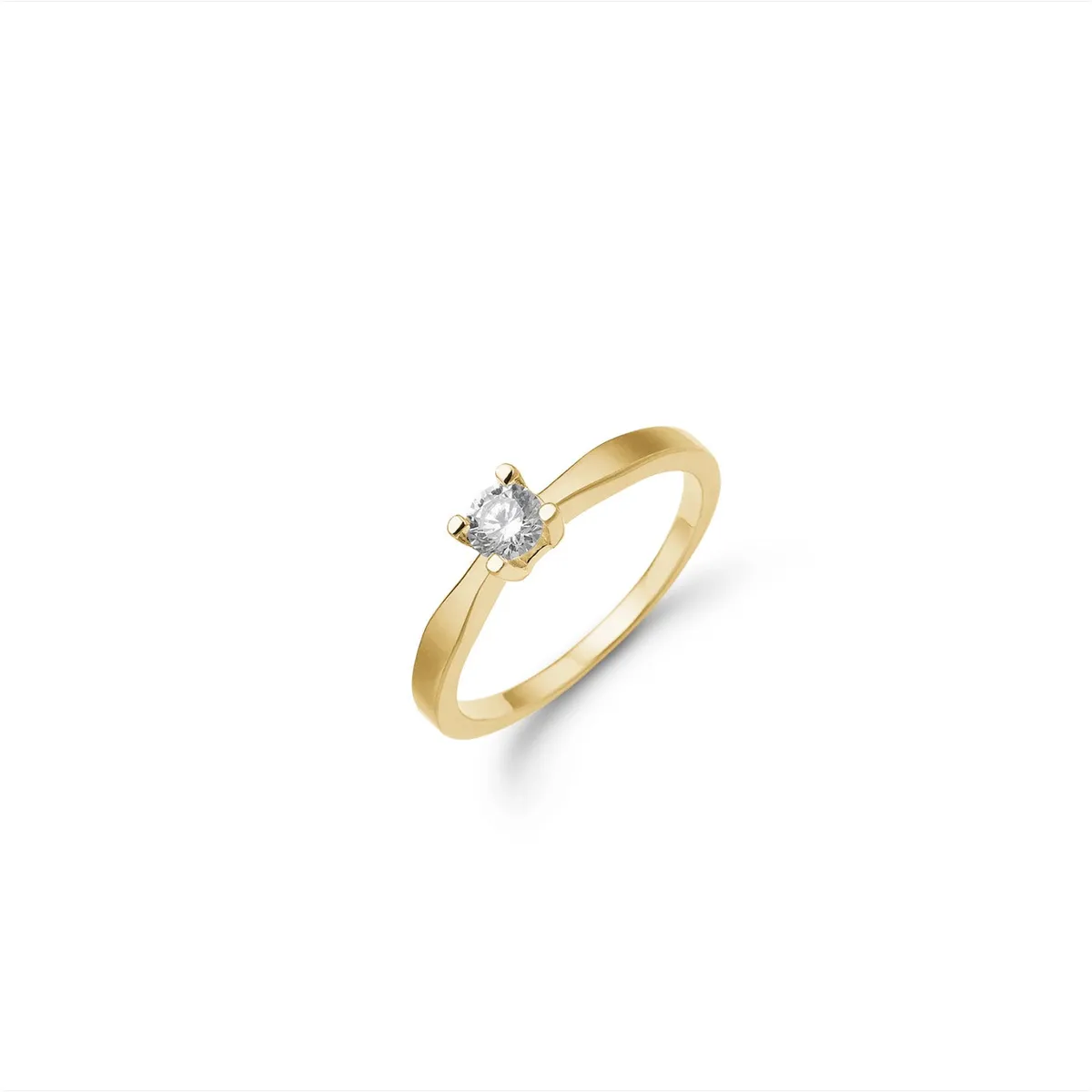 Aagaard - Eternity ring 0,25ct. 14 kt. guld