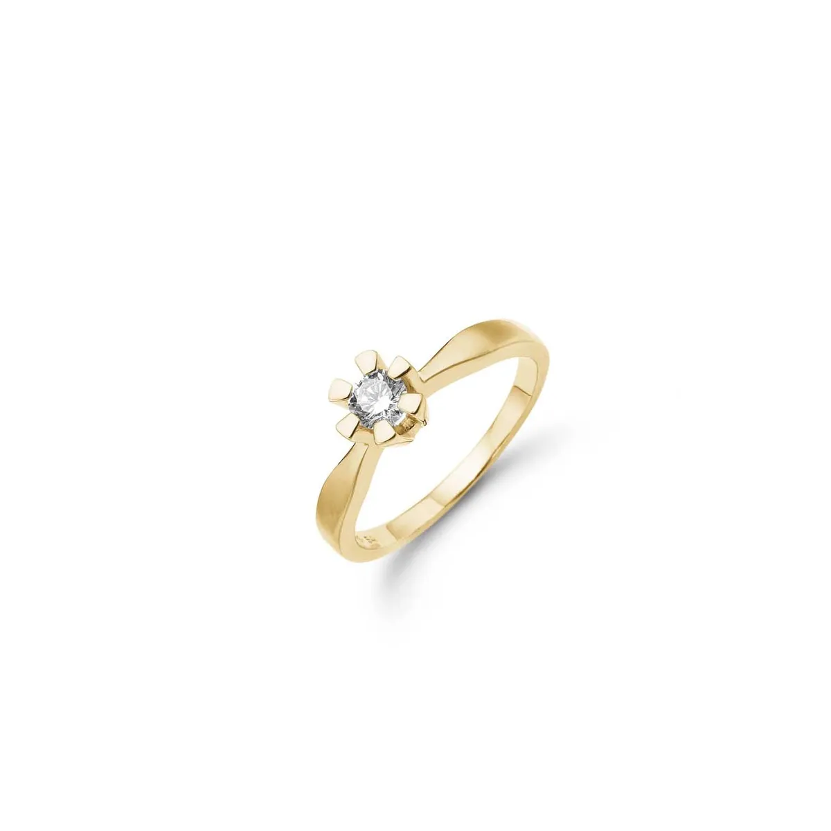 Aagaard - Eternity ring 0,30ct. 14 kt. guld