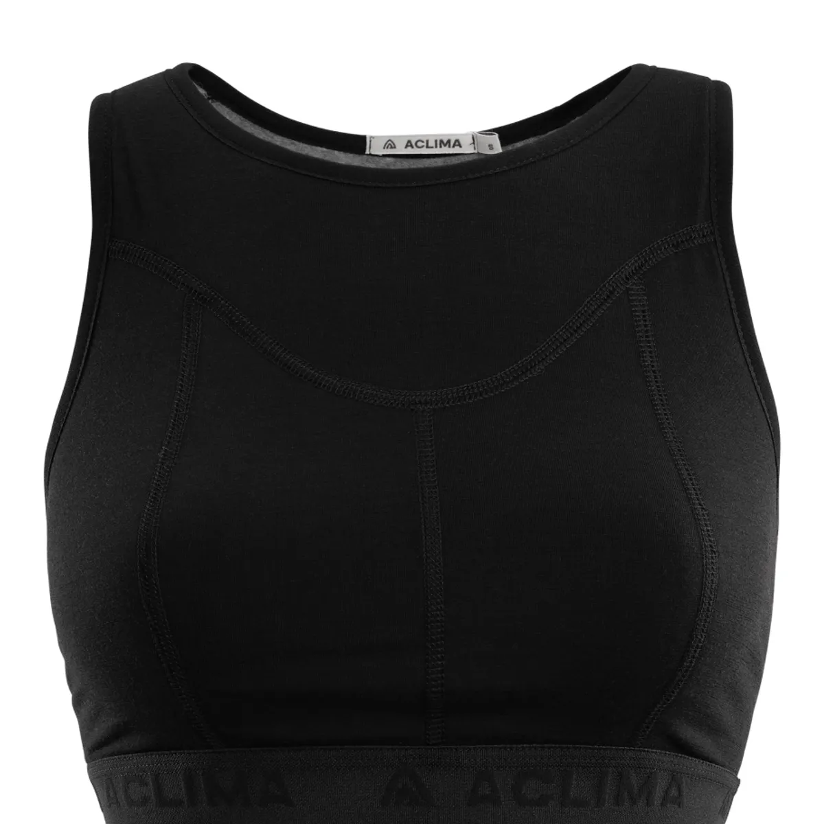 Aclima Fleecewool Top Women - Jet Black - XXS