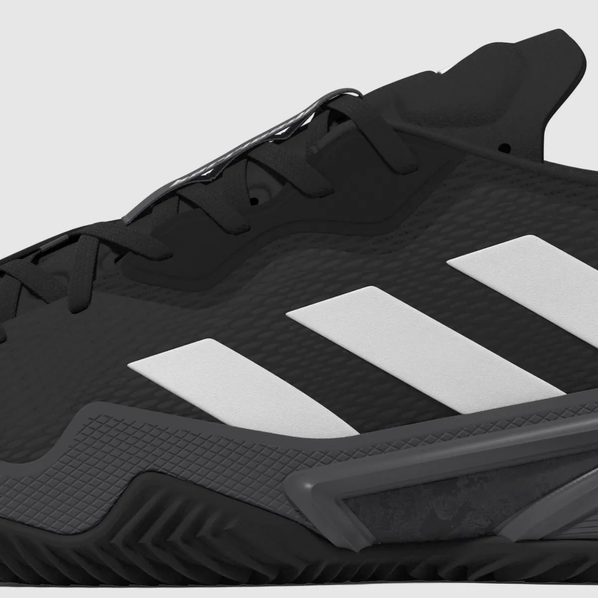 Adidas Barricade CC (Mens, Sort) Padelsko - 46