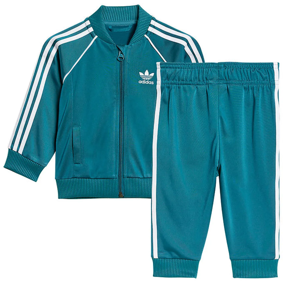 adidas Original Træningssæt - SST - Grøn/Hvid