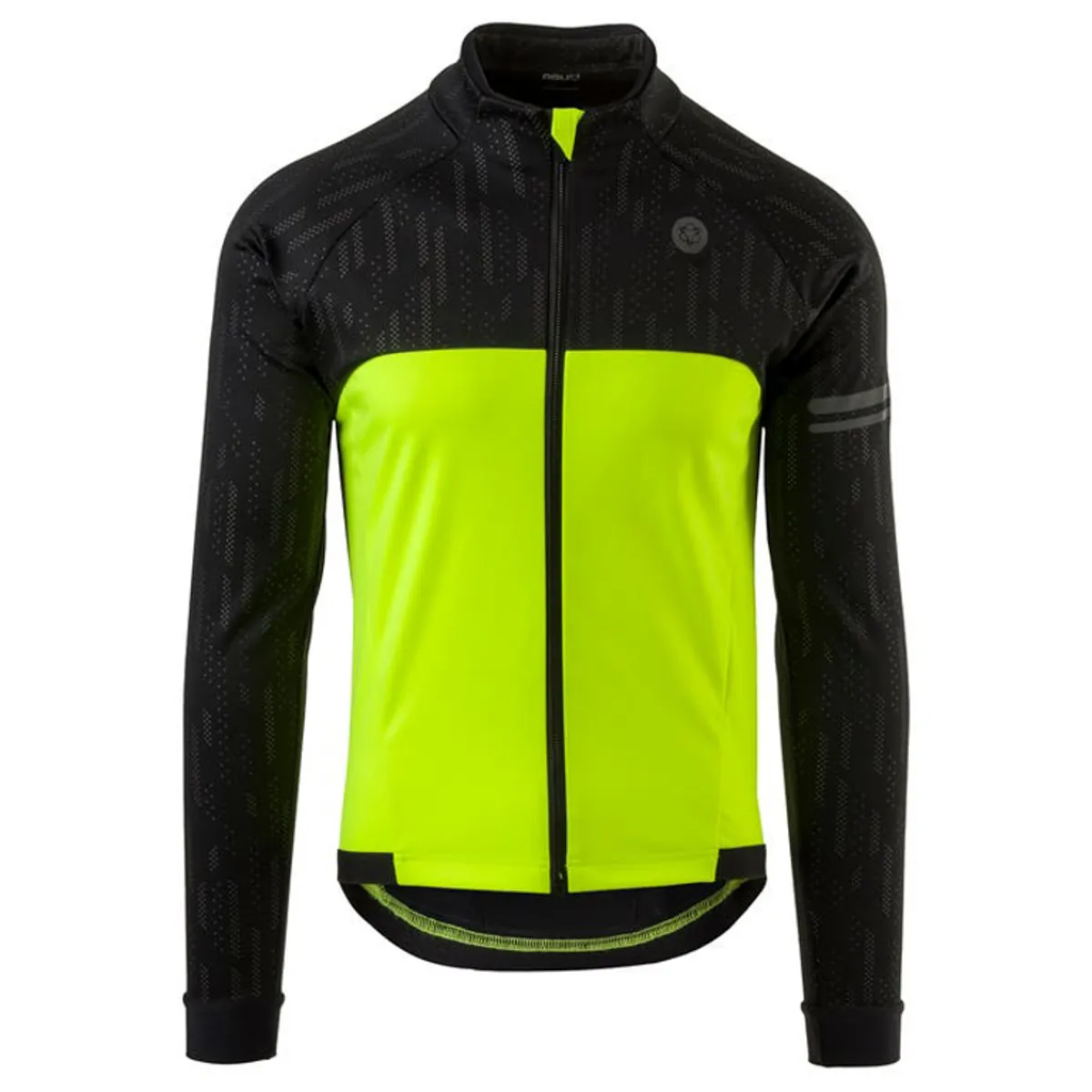 AGU Cykeljakke - Winter - Essential - HI-VIS - Sort/Gul - Str. XL