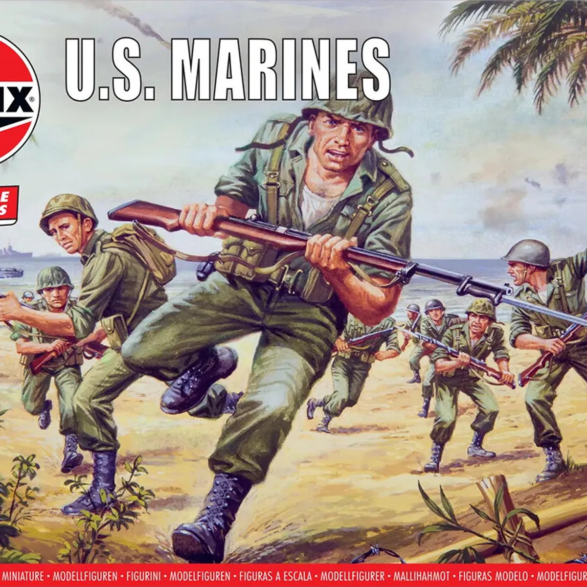 Airfix - Us Marines - 1:76 - A00716v