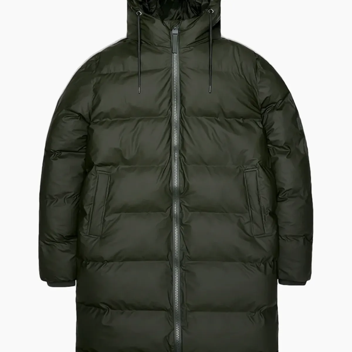 Alta Long Puffer Jacket W3T4 - Green - Rains - Grøn M