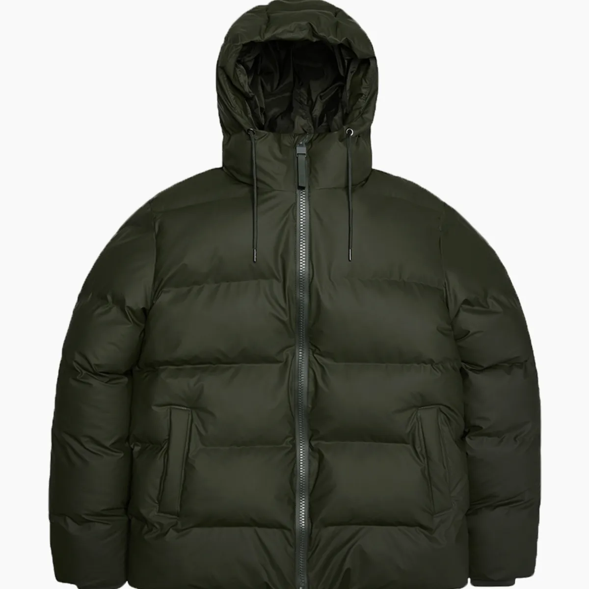 Alta Puffer Jacket W3T3 - Green - Rains - Grøn M