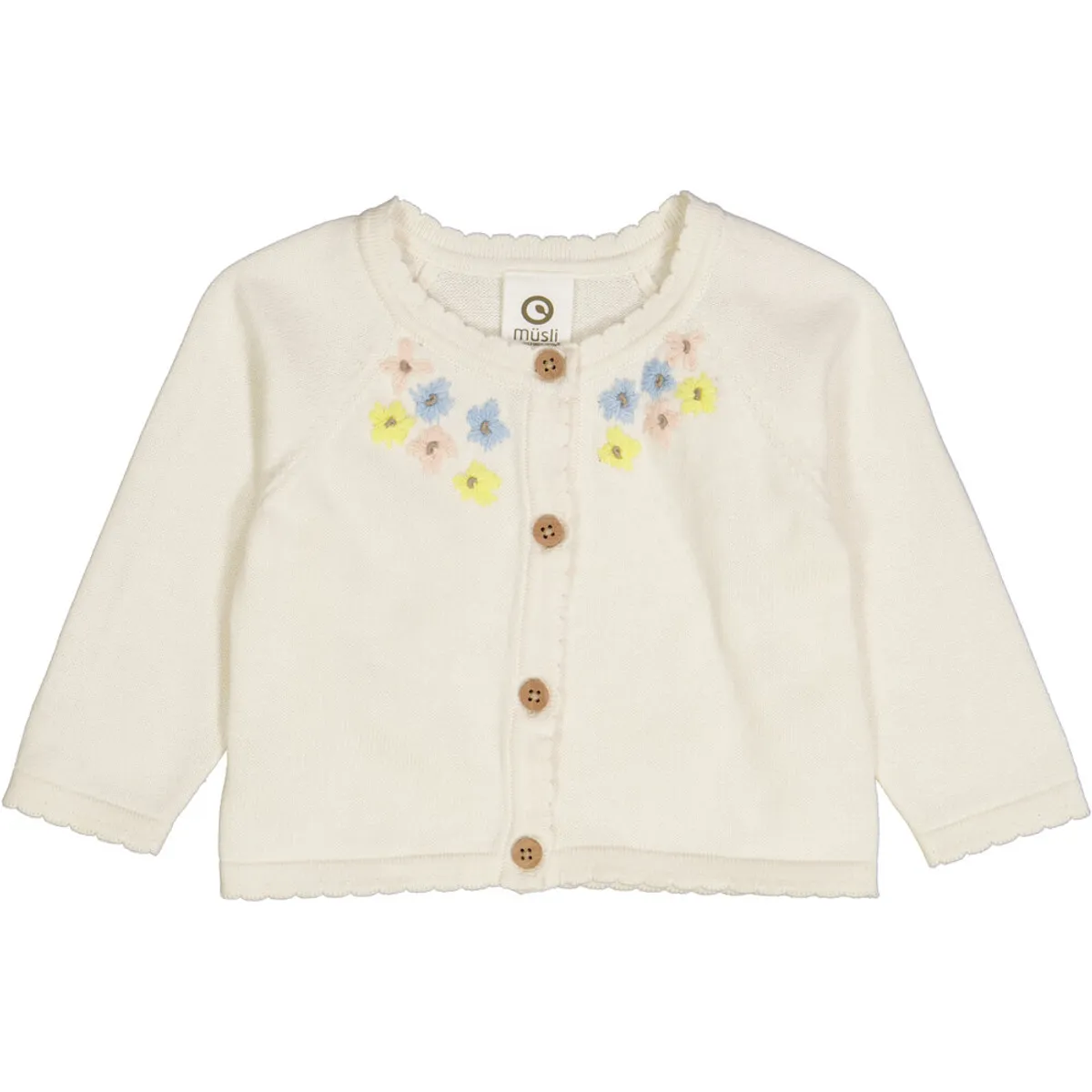 Anemones strik cardigan - Balsam cream - 86