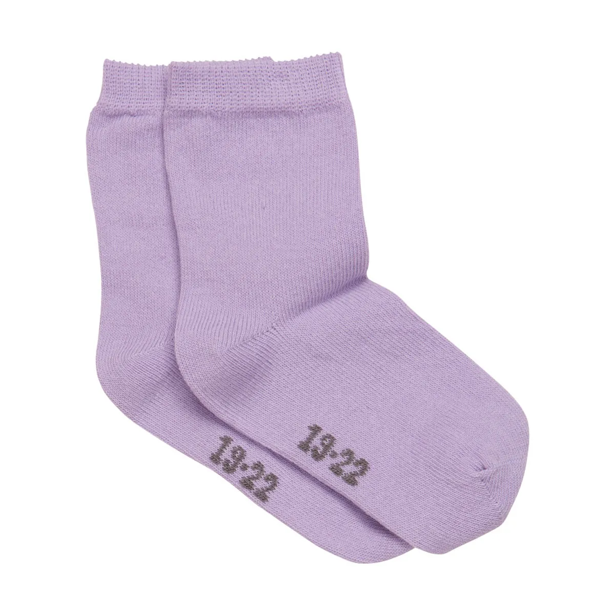 Ankle sok -solid - Lavender - 19/22