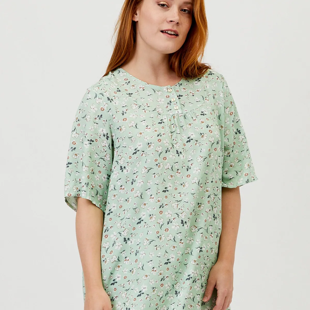 Apclaremont - Dusty Green - Bluse - 2xl/58-60