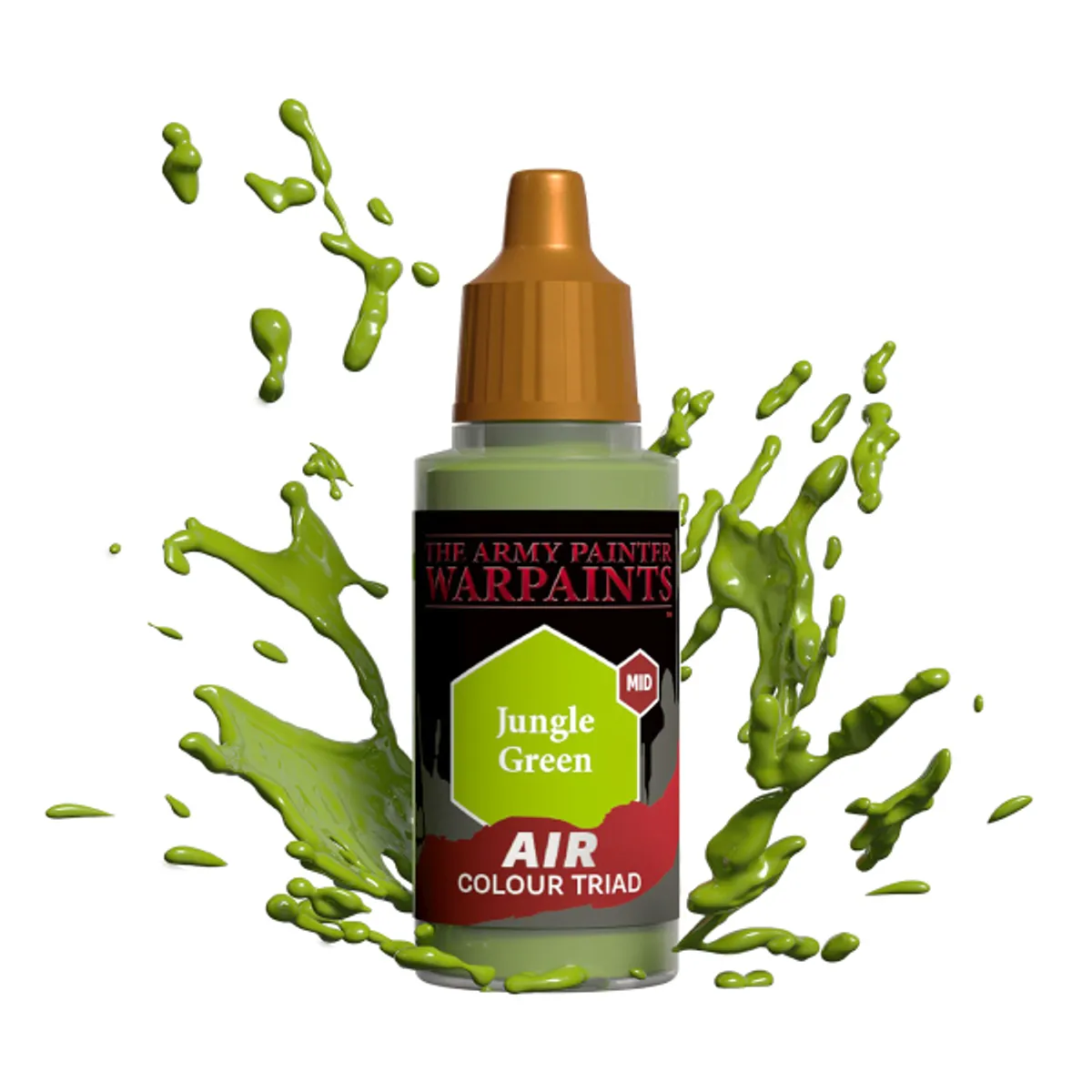 Army Painter Warpaints: Air Acrylics - Jungle Green - AW1433