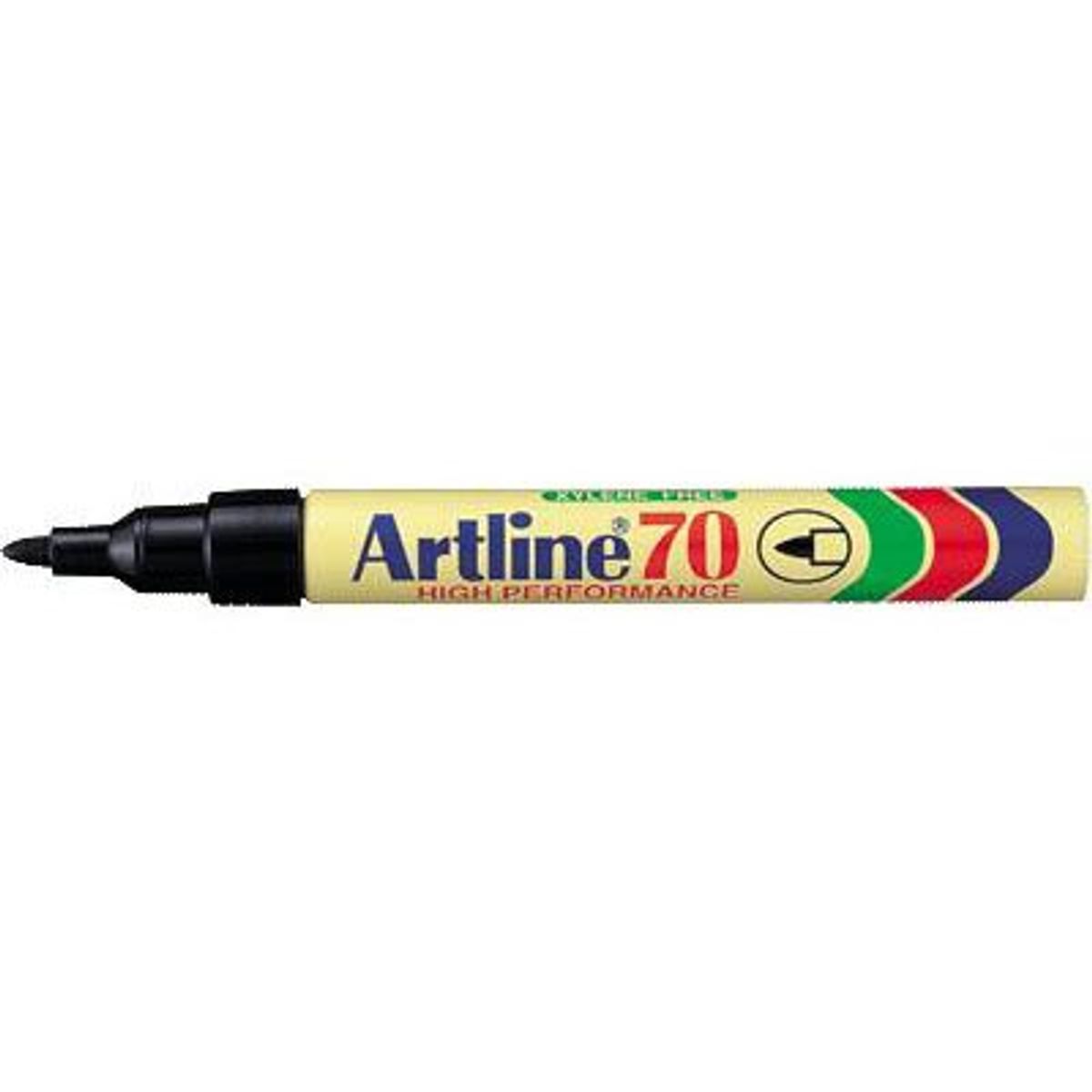 Artline EK70 Permanent marker , Rund spids 105