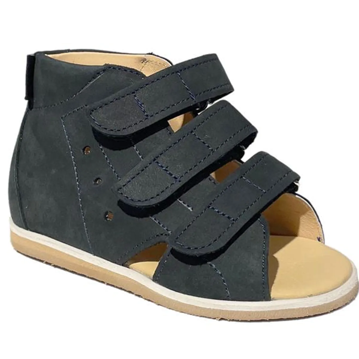 Aurelka sandal, navy - sandal med ekstra støtte