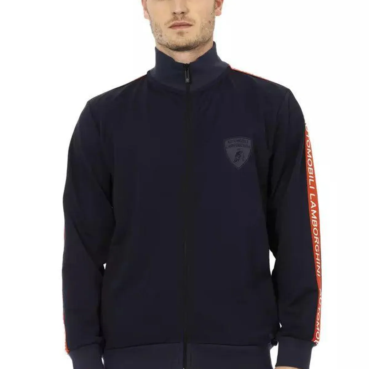 Automobili Lamborghini Blå Bomuld Sweater