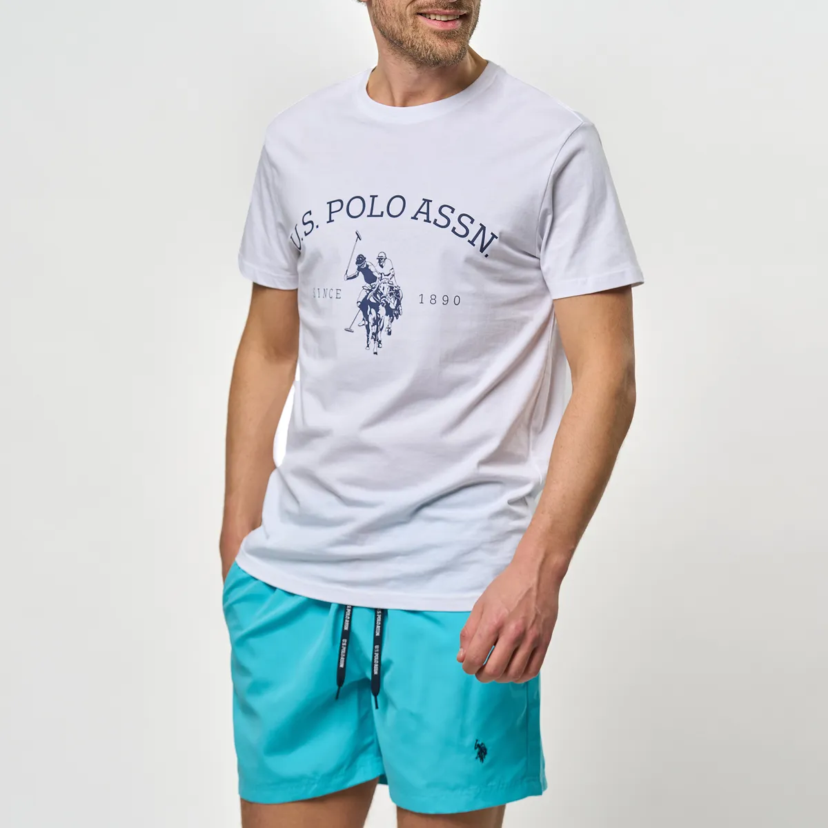 Aza Badeshorts - U.S. Polo Assn - Herre - XXL