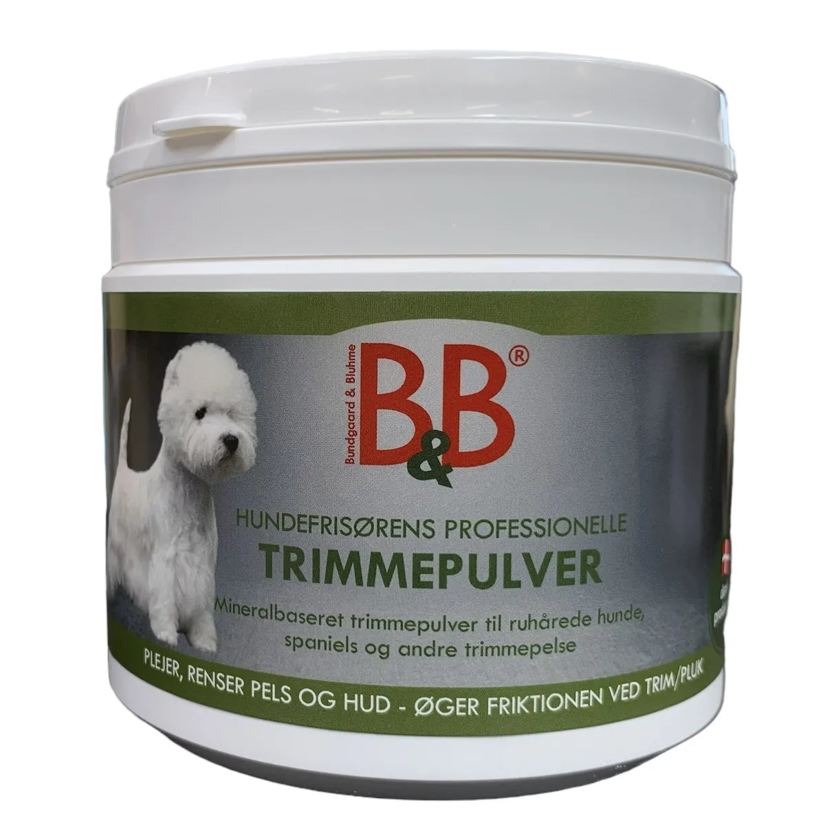 B&B Hundefrisørens professionelle Trimmepulver