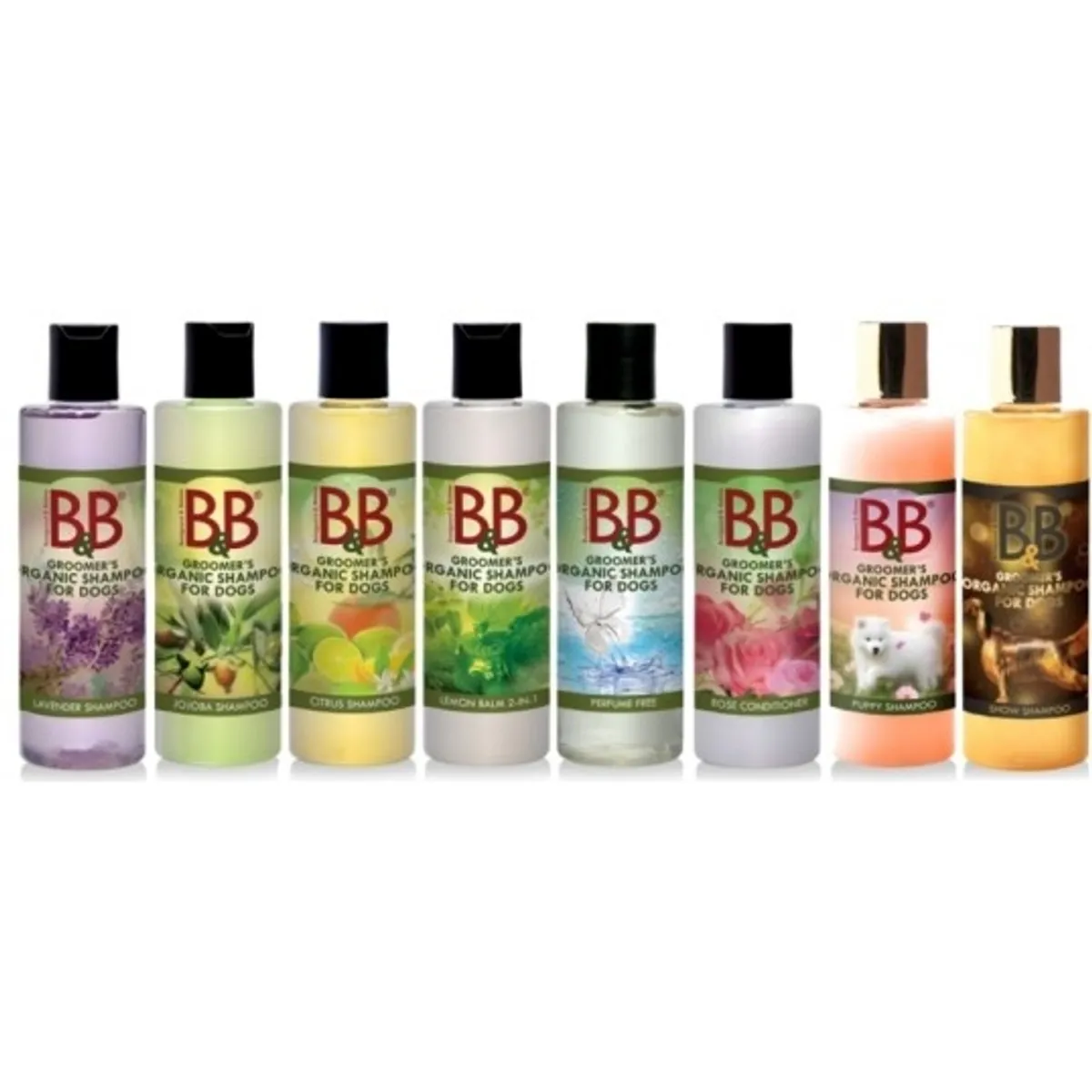 B&B Økologisk Shampoo eller Conditioner. 500ml.