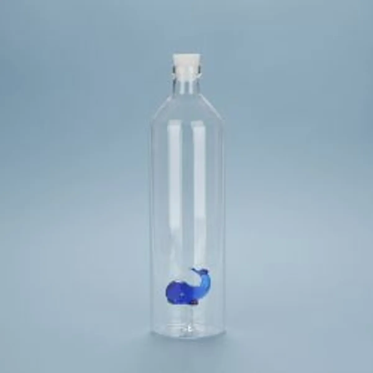 Balvi Bottle Atlantis, Blue Choice, 1.2l vandflaske, Borosilicate Glass - Køkkenredskaber