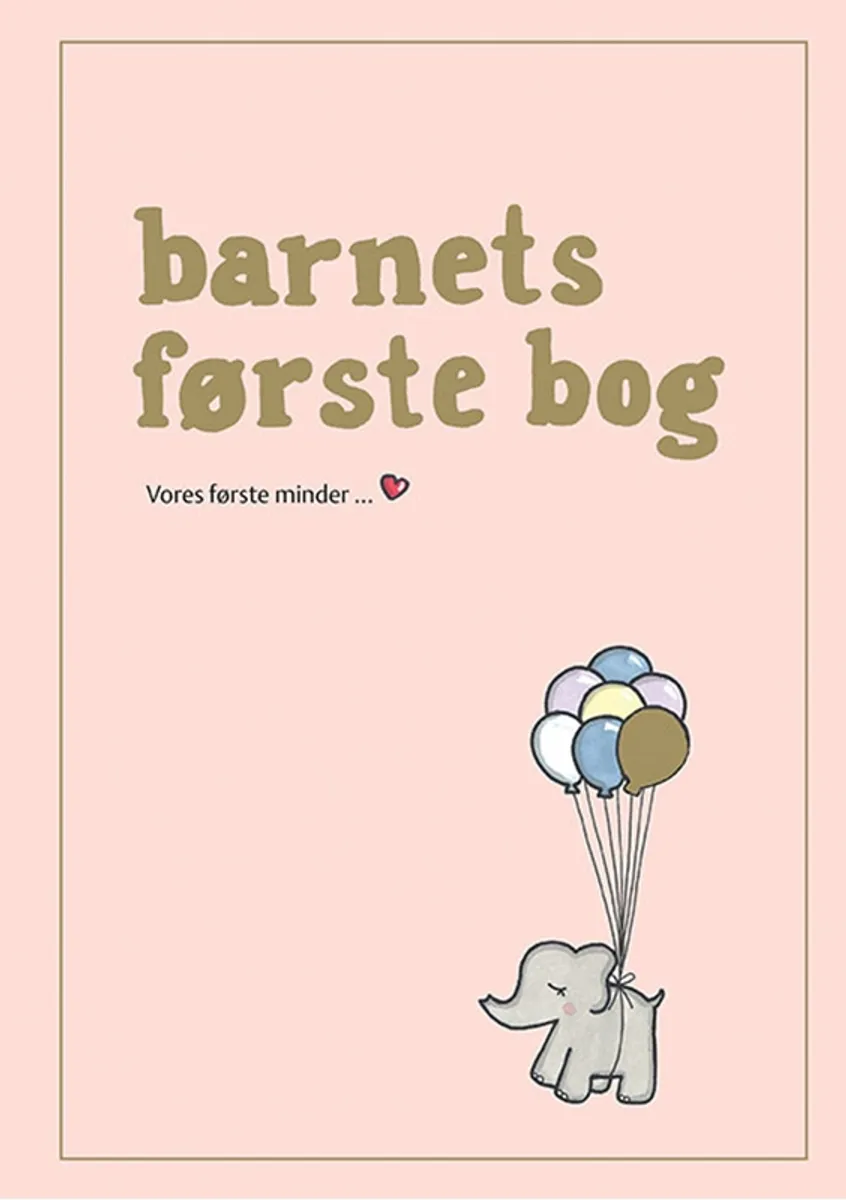 Barnets første bog - ROSA