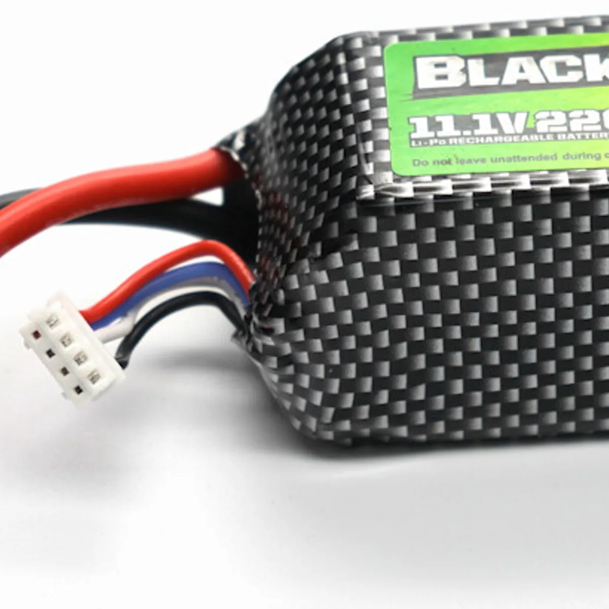 Battery Pack (lipo 11.1v, 2200mah), W/t-plug - 540248 - Blackzon