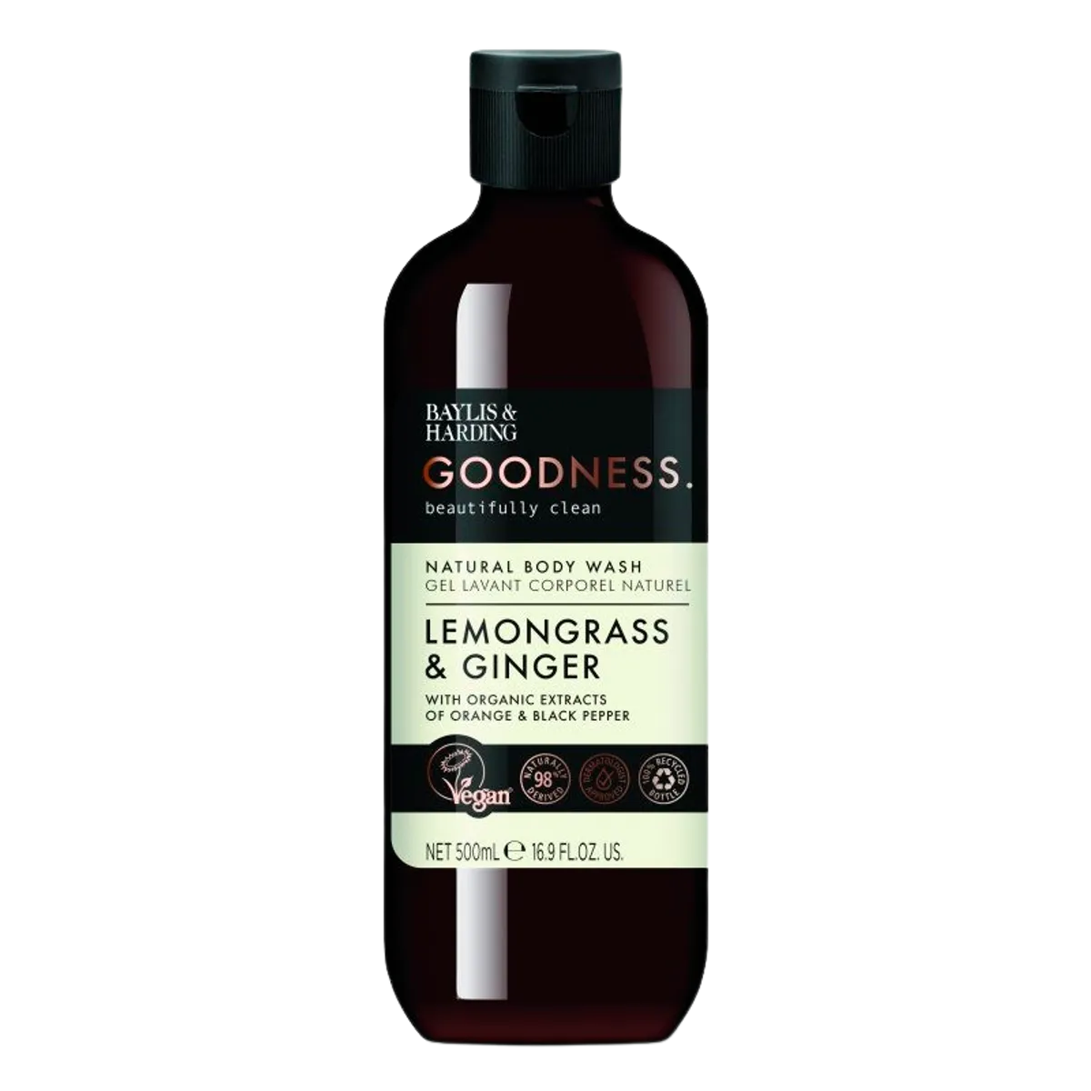 Baylis & Harding Goodness Lemongrass & Ginger Body Wash (500 ml)