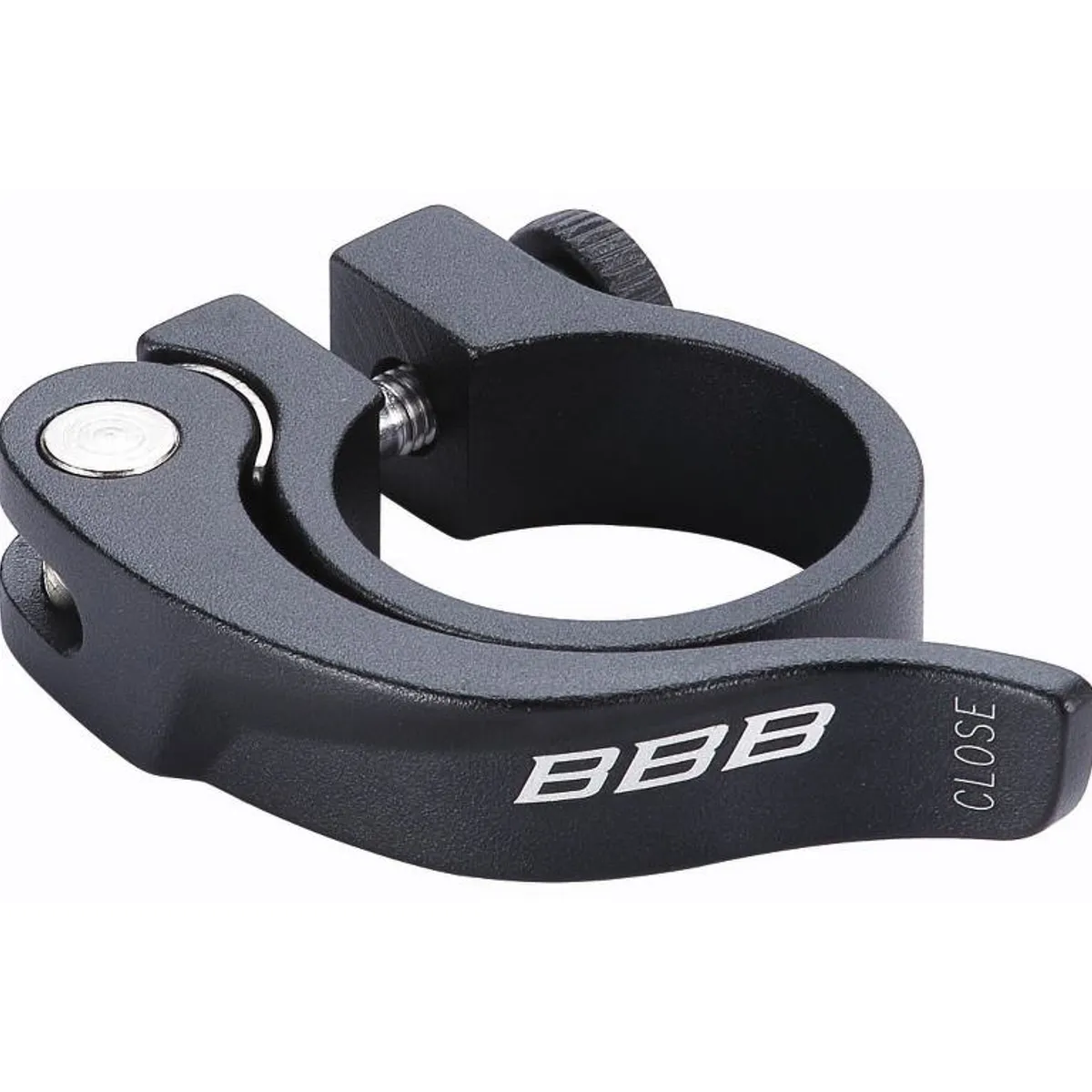 BBB Smoothlever - Sadelrørs klampe QR ø31,8mm - Sort