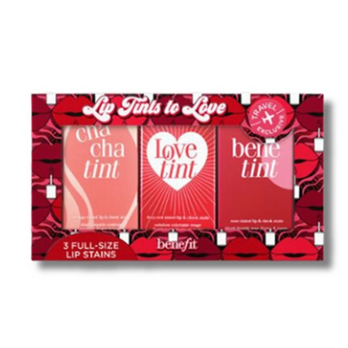 Benefit - Lip Tints Trio Lip Tints to Love 3 Pak