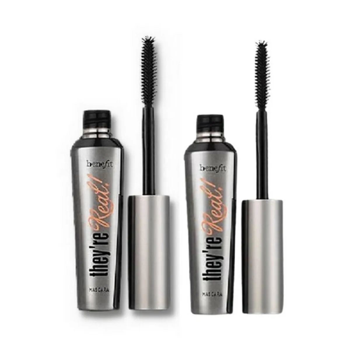 Benefit - They're Real Mascara Sæt Jet Black - 2 Stk