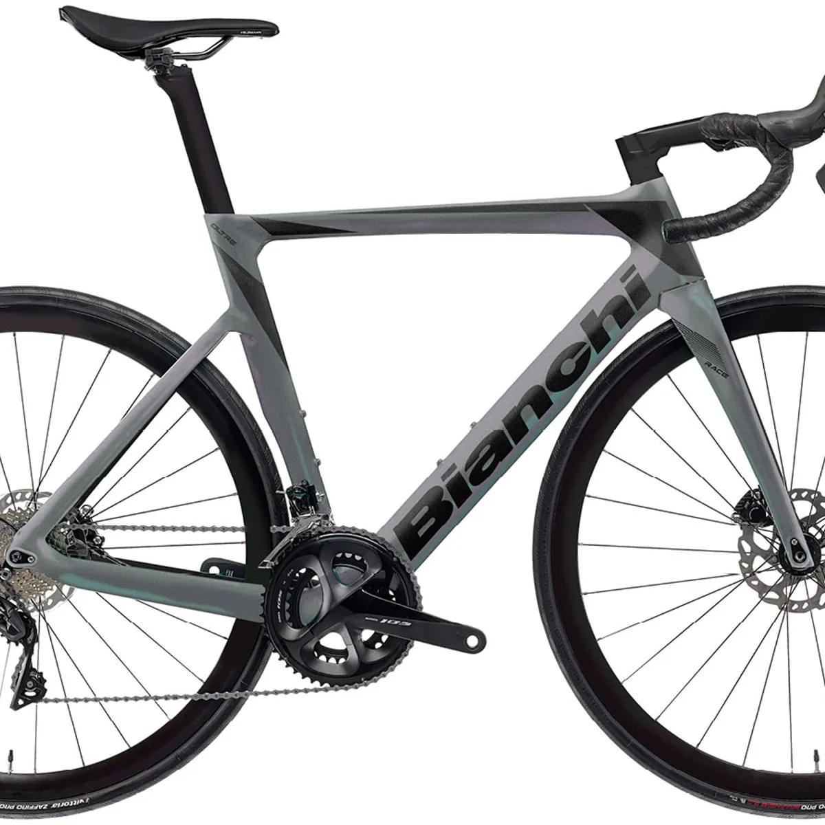 Bianchi Oltre Race 105 24sp 2024 - Grå