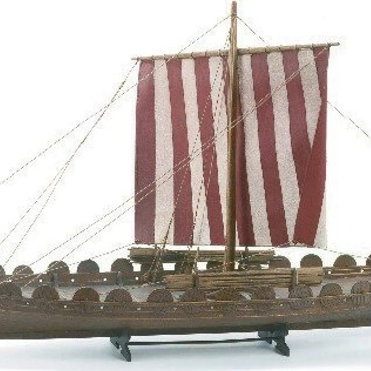 Billing Boats - Oseberg Viking Ship 720 Skib Byggesæt - 1:25 - Bb720