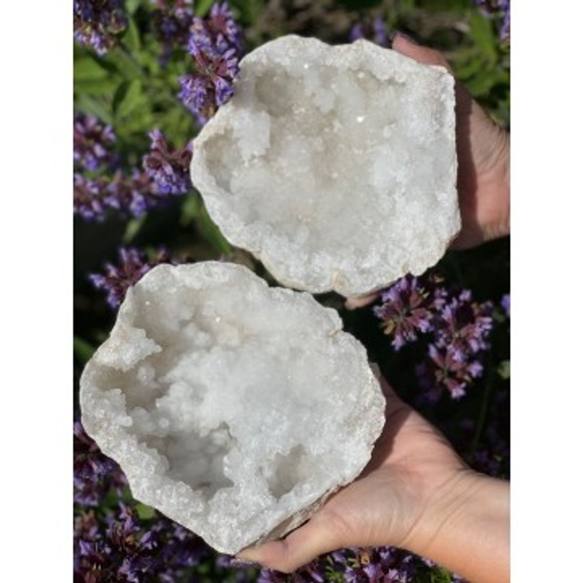 Bjergkrystal geode XXL - Bjergkrystal - GodKarmaShop