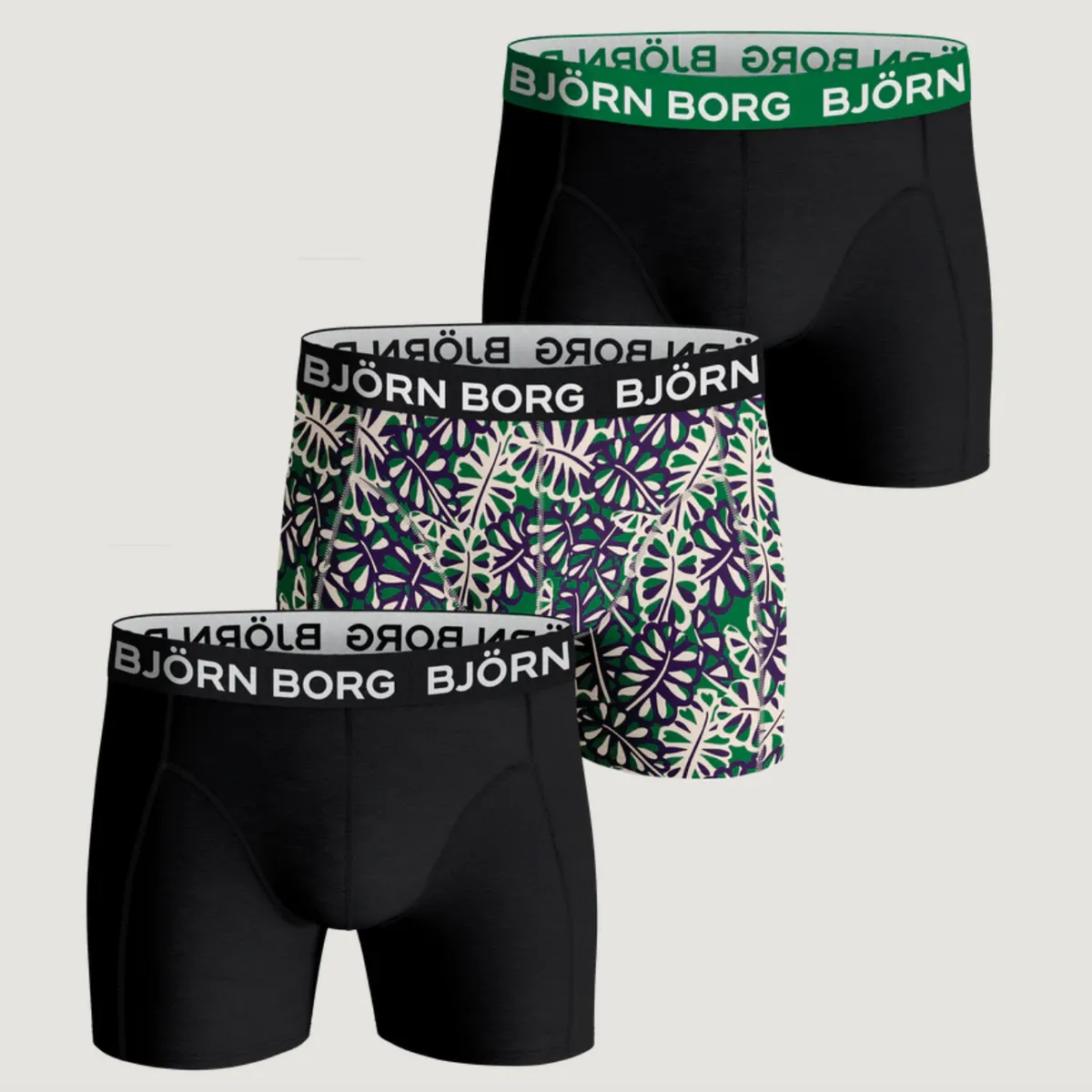 Bjørn Borg - BB PACK MP TIGHTS SORT-PRINT-SORT