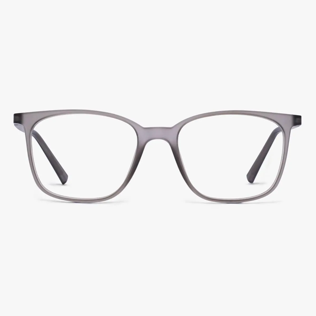 Blue light briller +1 -Women's Fyn Grey - Luxreaders