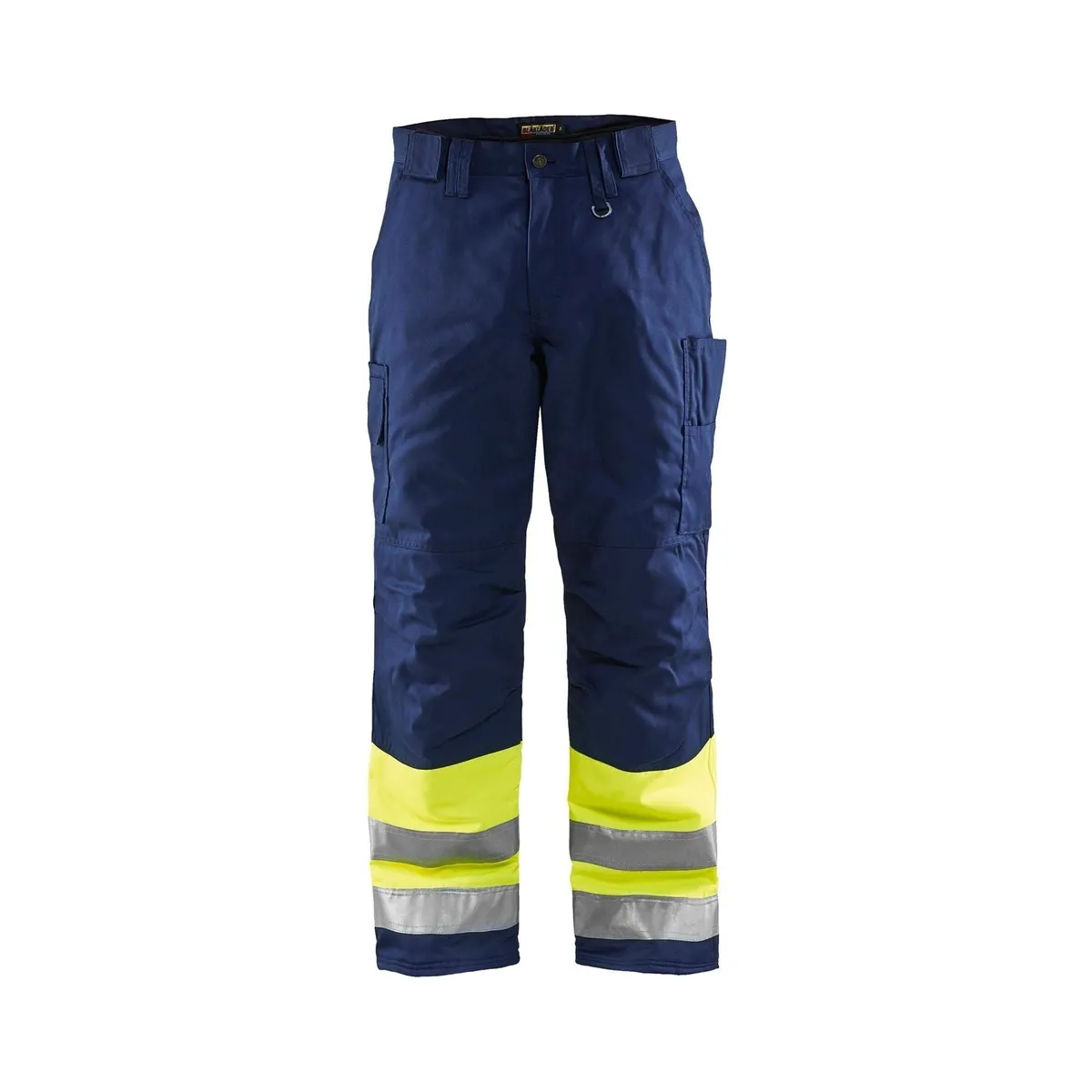 BLÅKLÄDER 1862 High Vis Vinter Buks - High Vis Gul/Marineblå herre