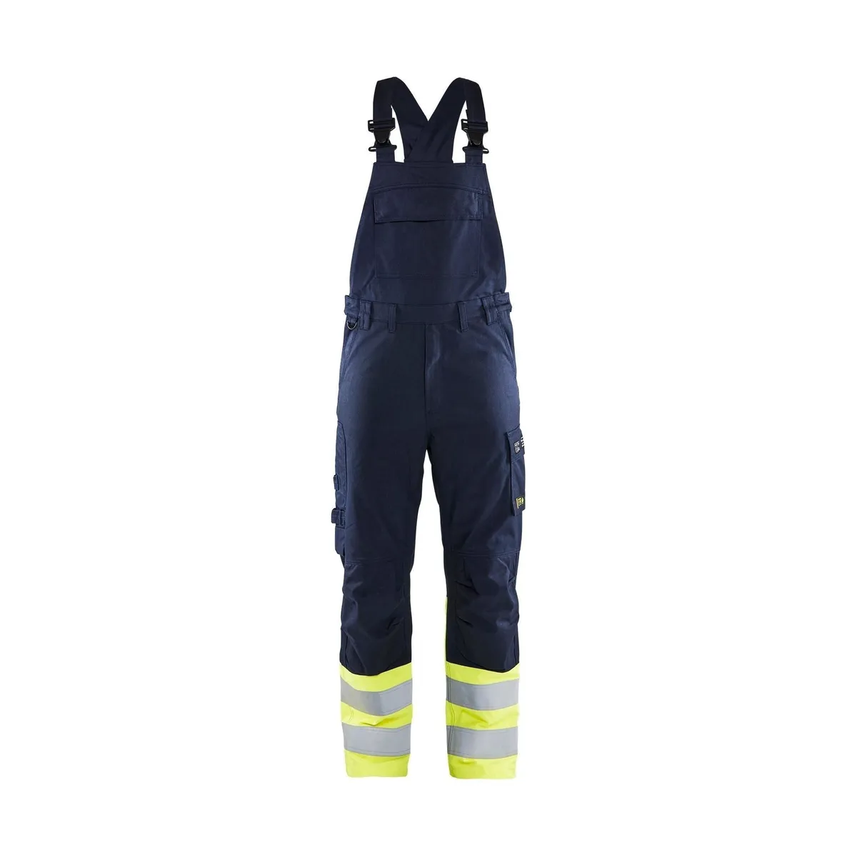 BLÅKLÄDER 2605 Overall Inherent Steel Flammehæmmende marineblå/hi-vis gul herre