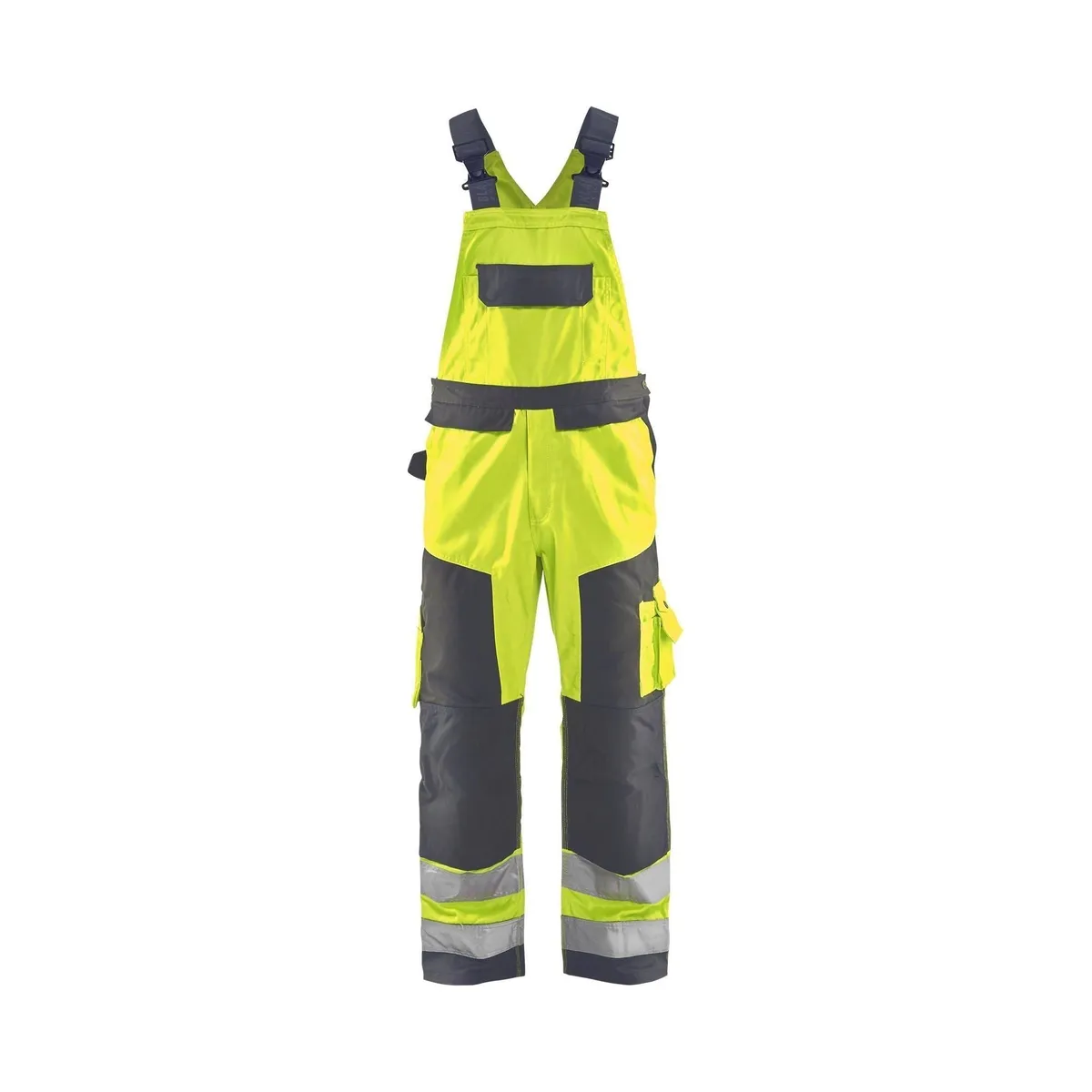 BLÅKLÄDER 2660 High Vis Overall - High Vis Gul/Mellemgrå herre