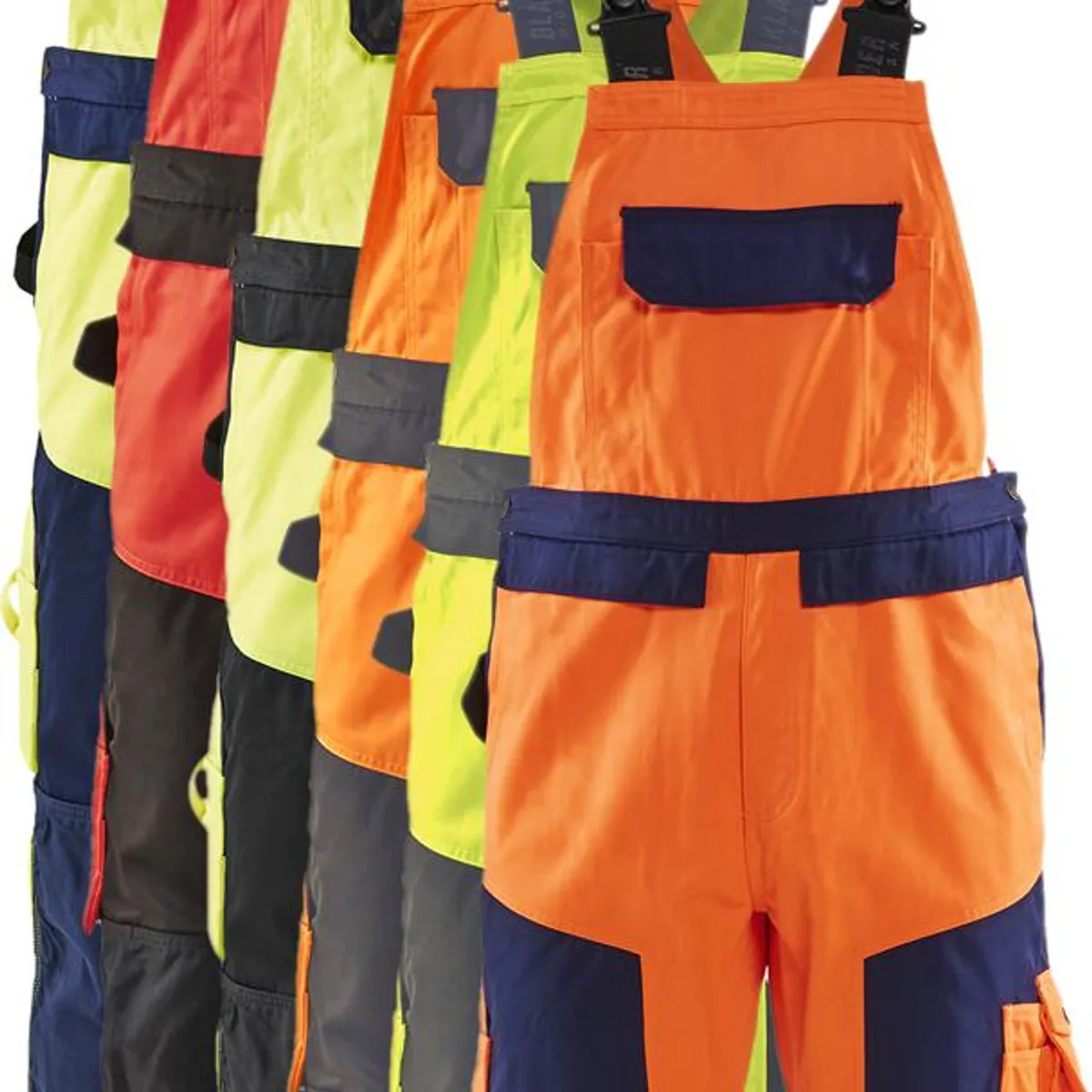 Blåkläder 2660 High Vis Overall / High Vis Overall - C162 - High Vis Gul/Mellemgrå