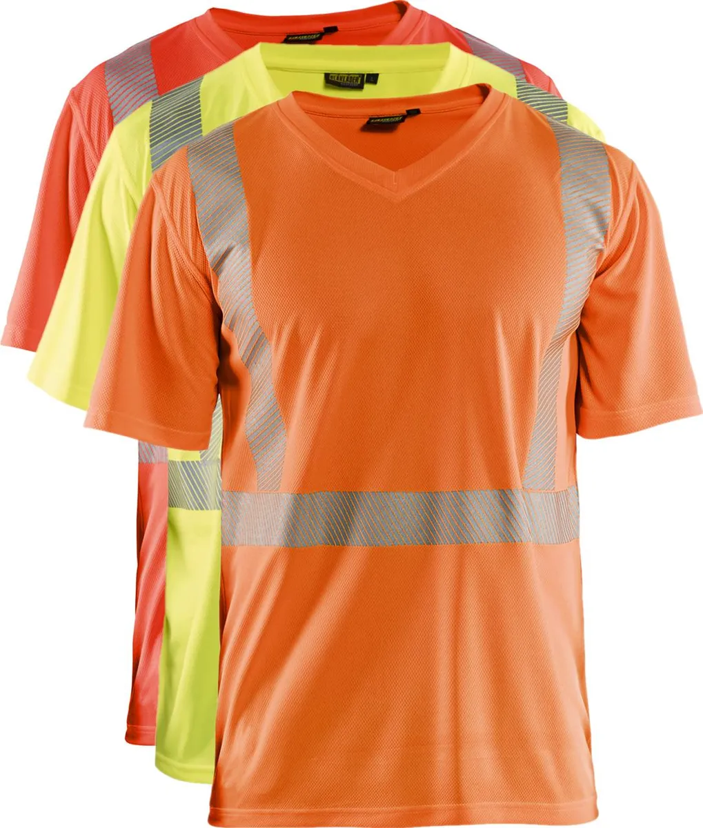 Blåkläder 3386 High Vis UV T-shirt / High Vis UV T-shirt - 3XL - High Vis Gul