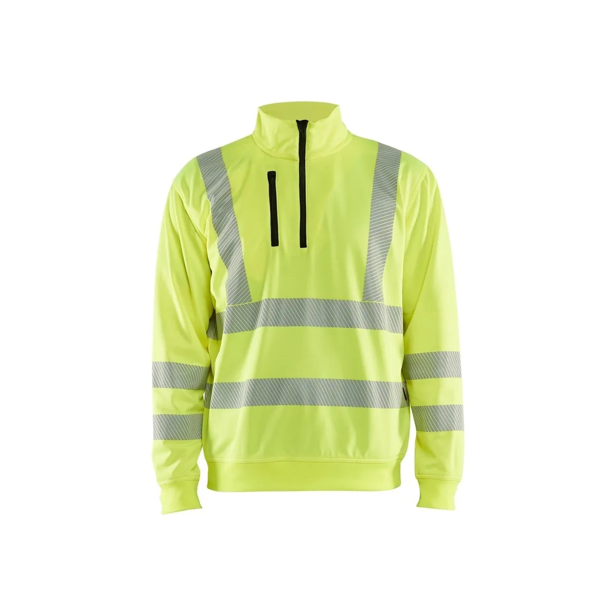 BLÅKLÄDER 3564 High vis Sweatshirt Half zip Herre