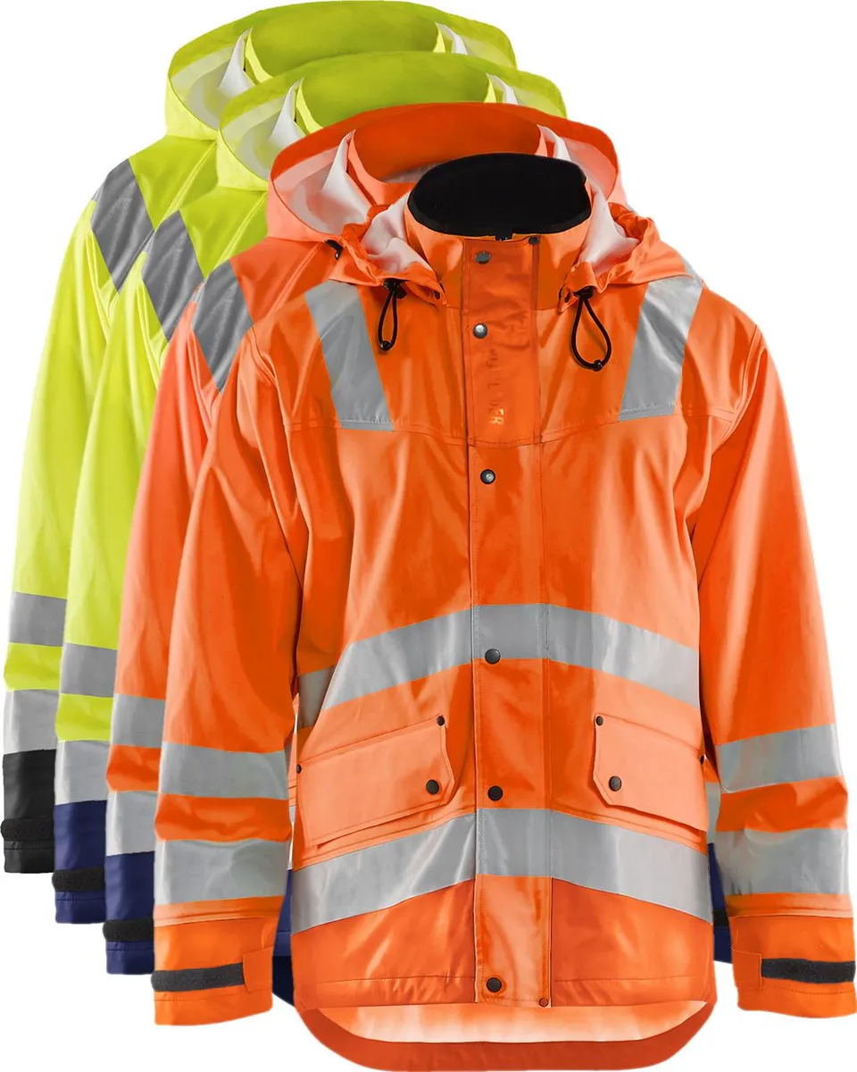 Blåkläder 4327 High Vis Regnjakke LEVEL 3 / High Vis Regnjakke LEVEL 3 - 2XL - High Vis Orange