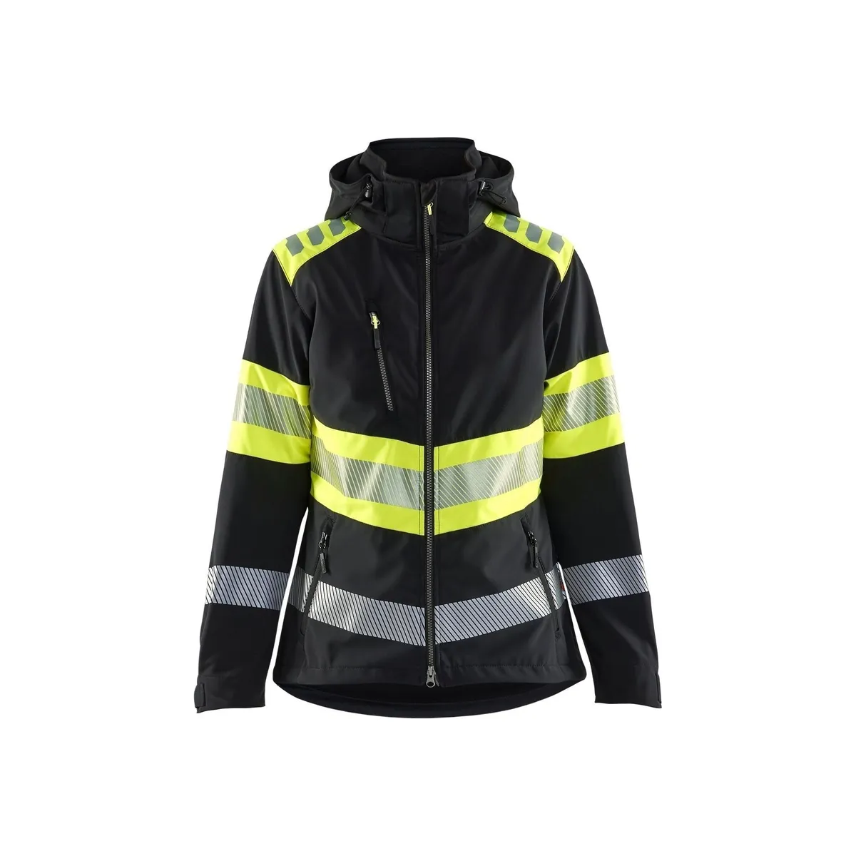 BLÅKLÄDER 4404 Dame High Vis Softshell Jakke