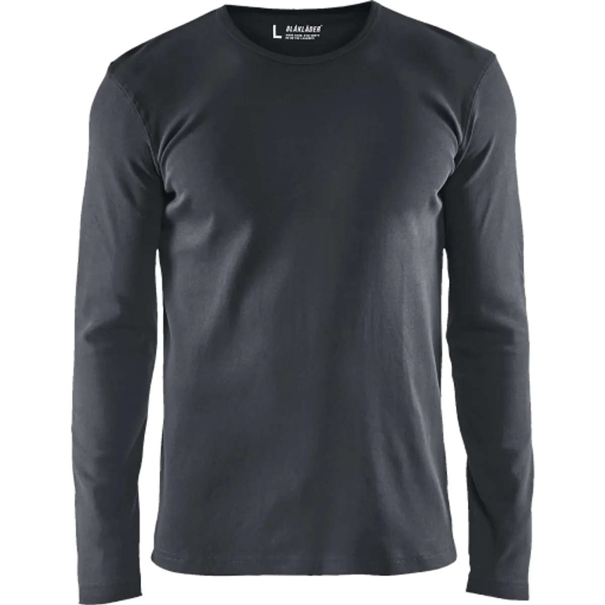 Blåkläder T-shirt 33141032, lange ærmer, mørk grå, str. M