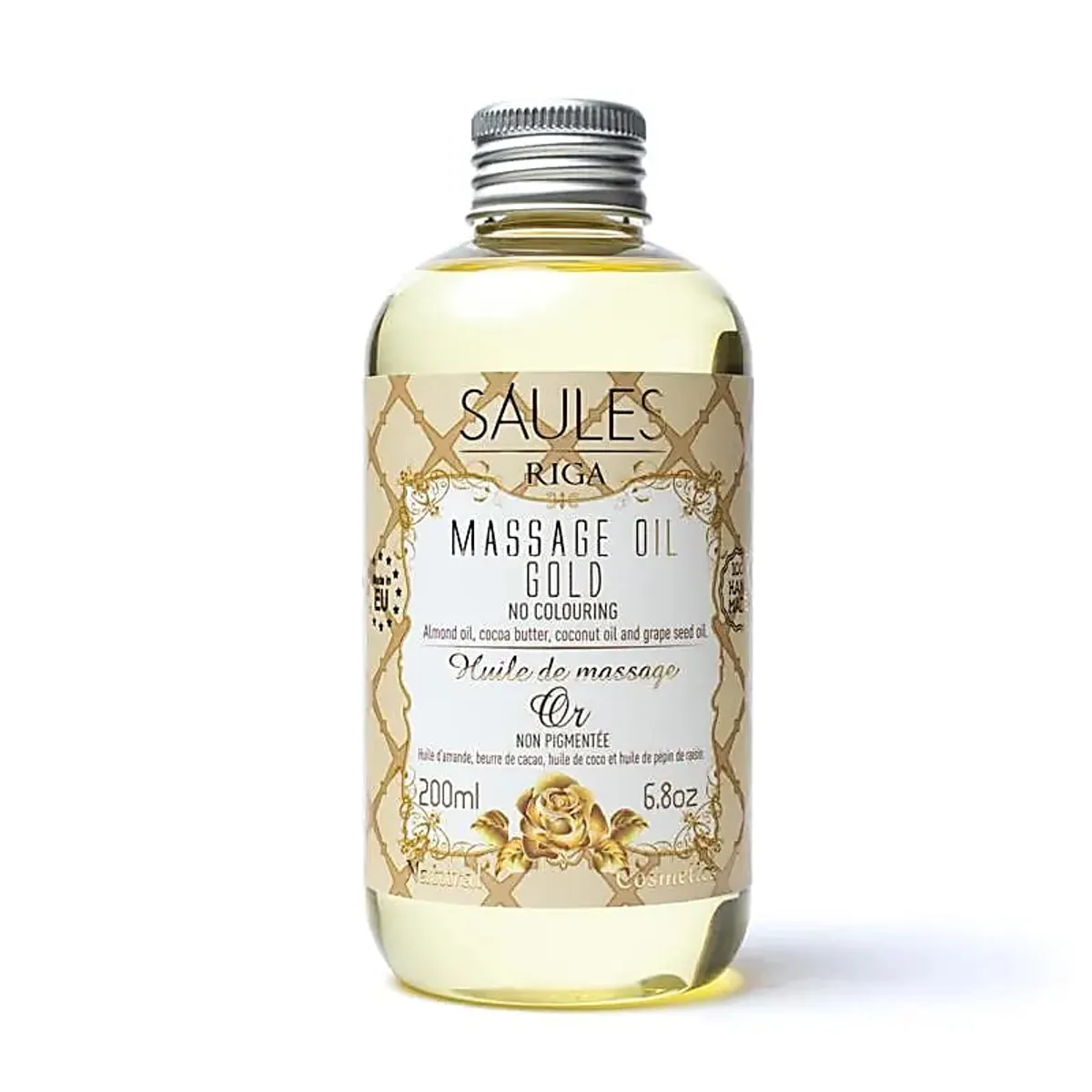 BODY & MASSAGE OLIE - GOLD - ØKOLOGISK - Body Oil - Saules Fabrika - StudioBuus