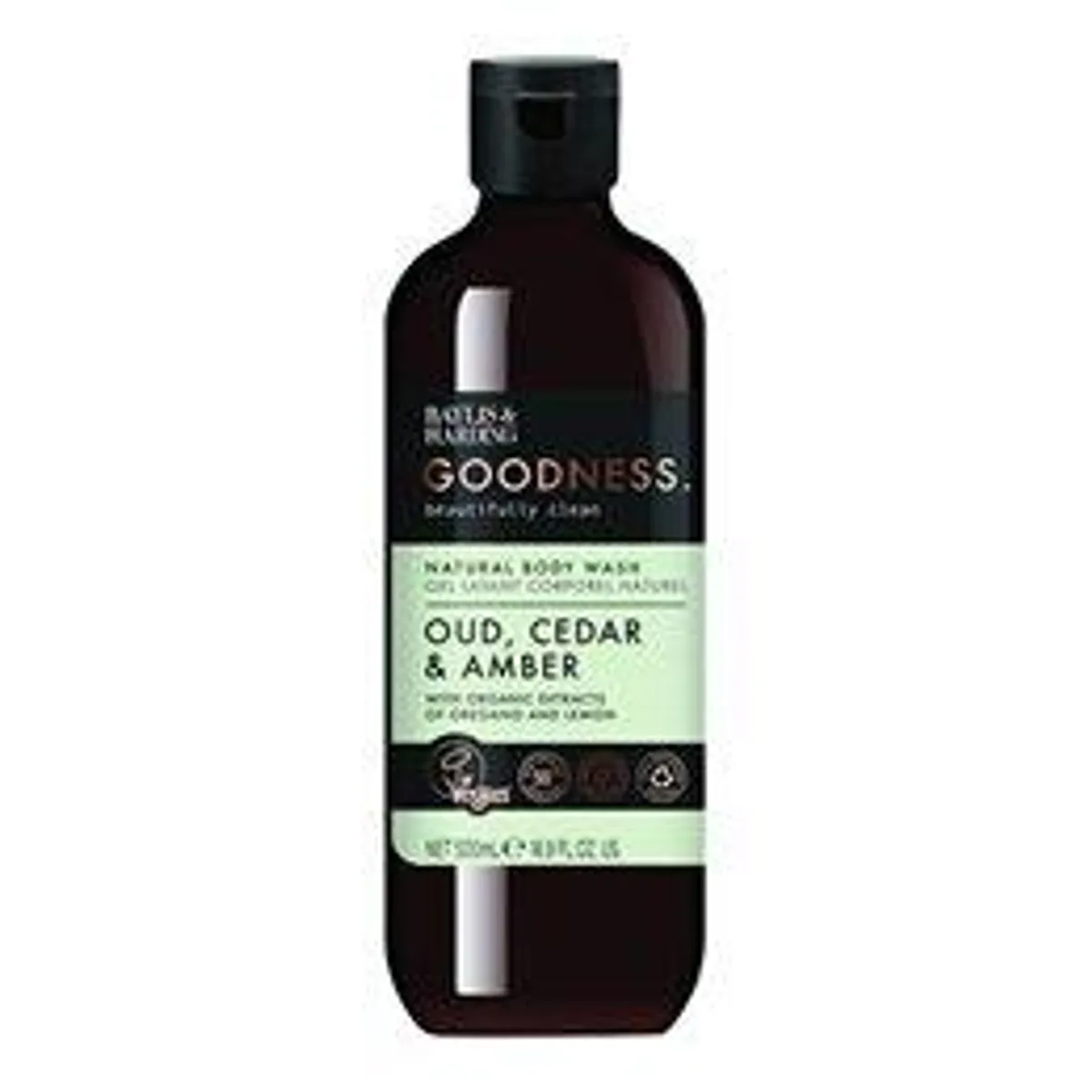 Body Wash oud, cedar & amber Baylis & Harding Goodness - 500 ml